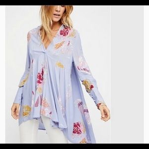 Free People Field of Butterflies Tunic